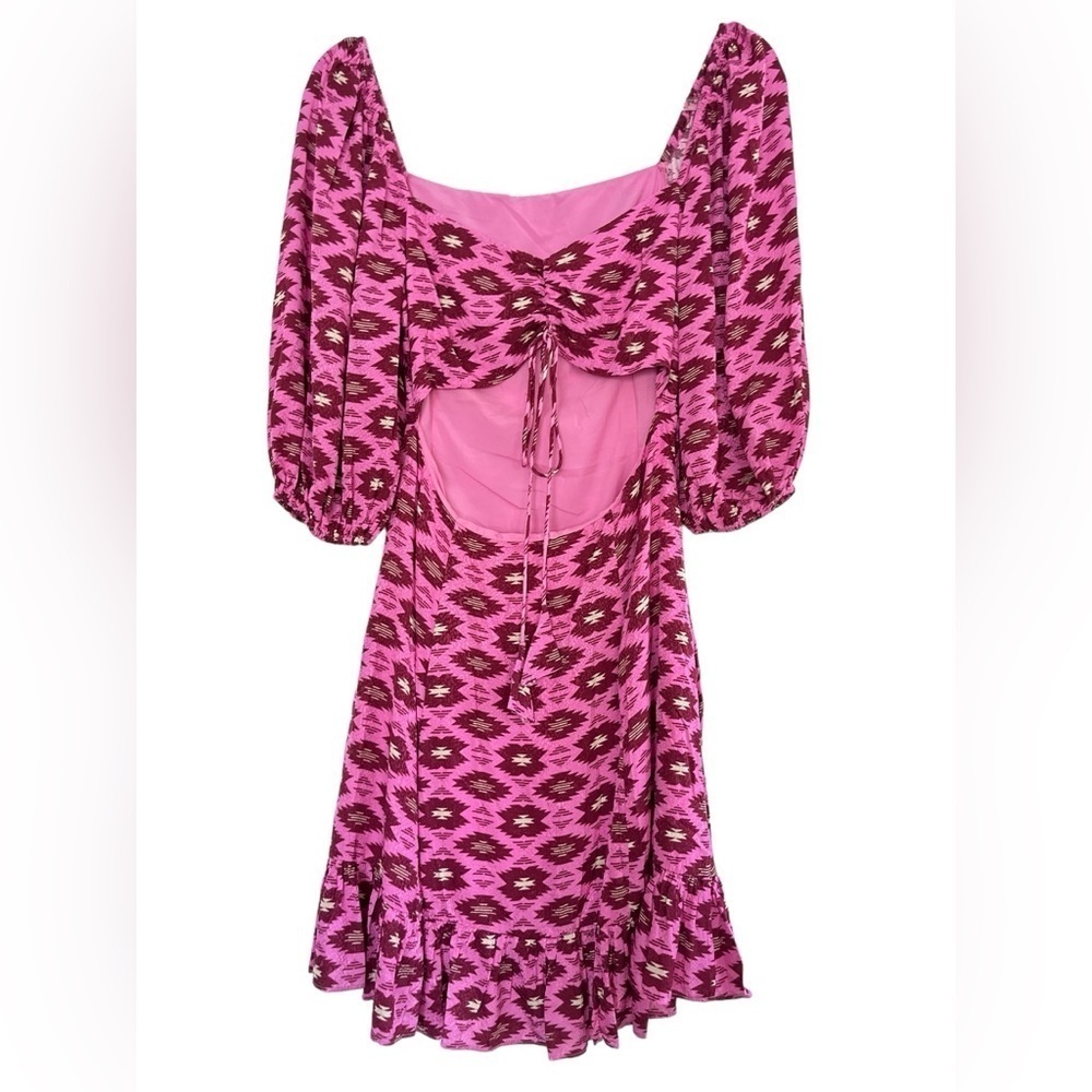SACHIN & BABI Natalia Geometric-Print Mini Dress in 6​​​​​​ - Picture 9 of 13